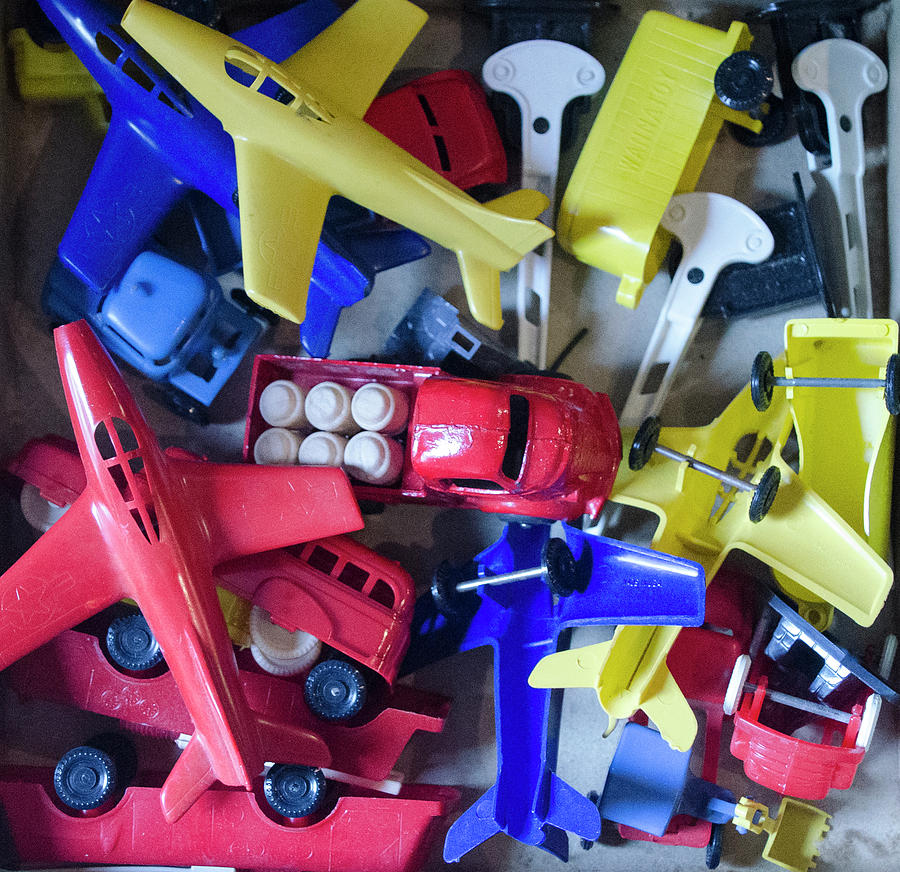 Colorful Plastic Toys #1 Photograph by Erik Burg