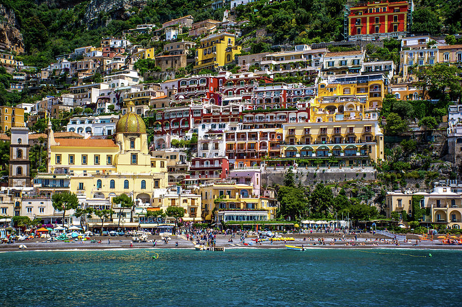 Colorful Positano Photograph by Anai Estevez - Fine Art America