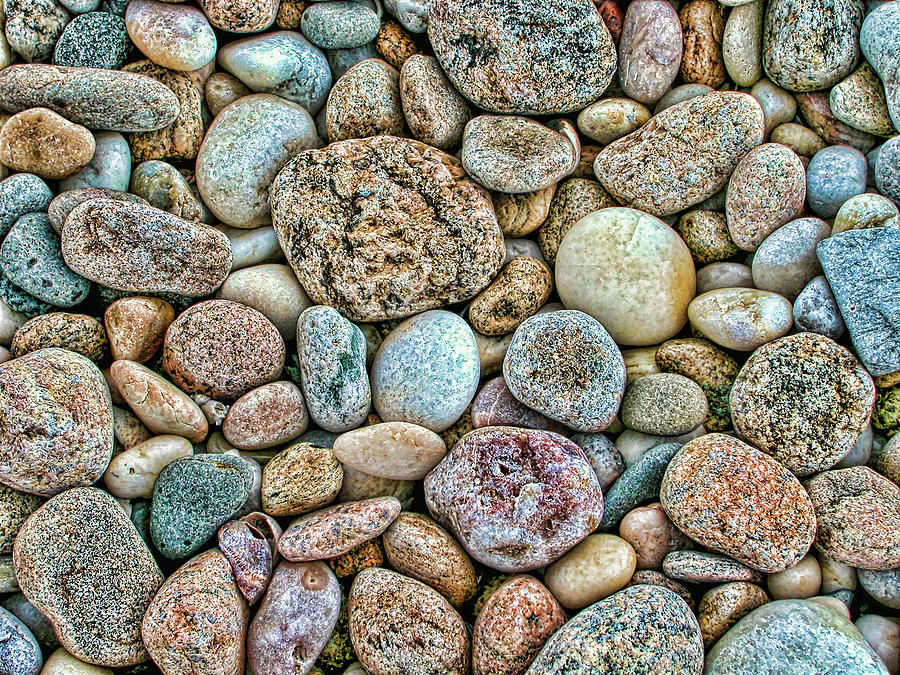Colorful Rocks Photograph by Cathy Kovarik