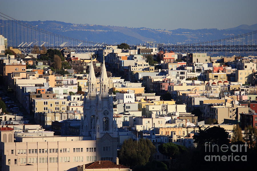 San Francisco Photograph - Colorful San Francisco by Carol Groenen