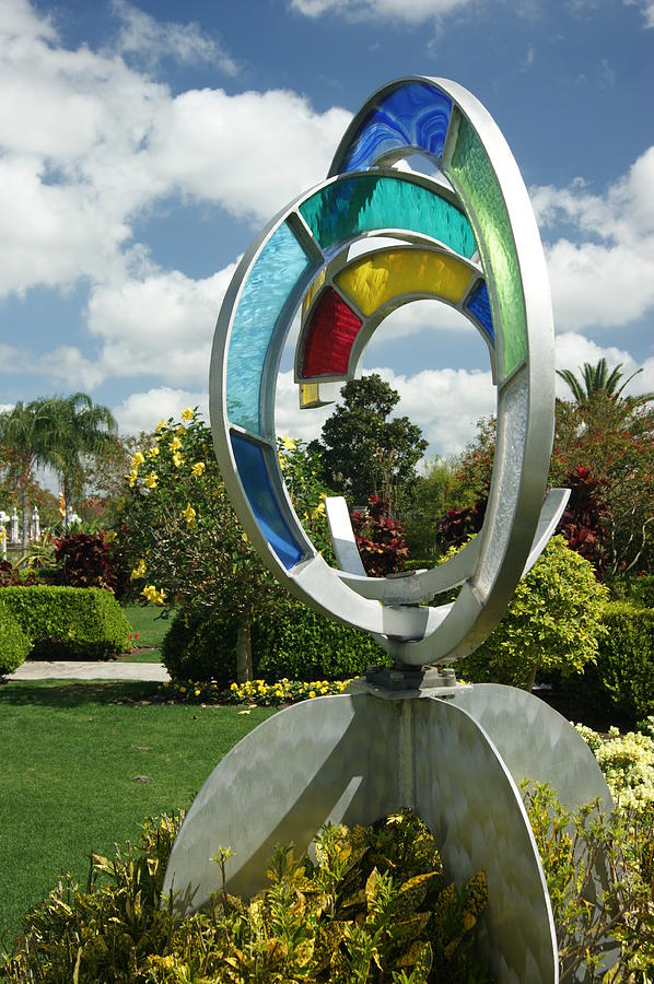 Colorful Sculpture Photograph by Beth Collins
