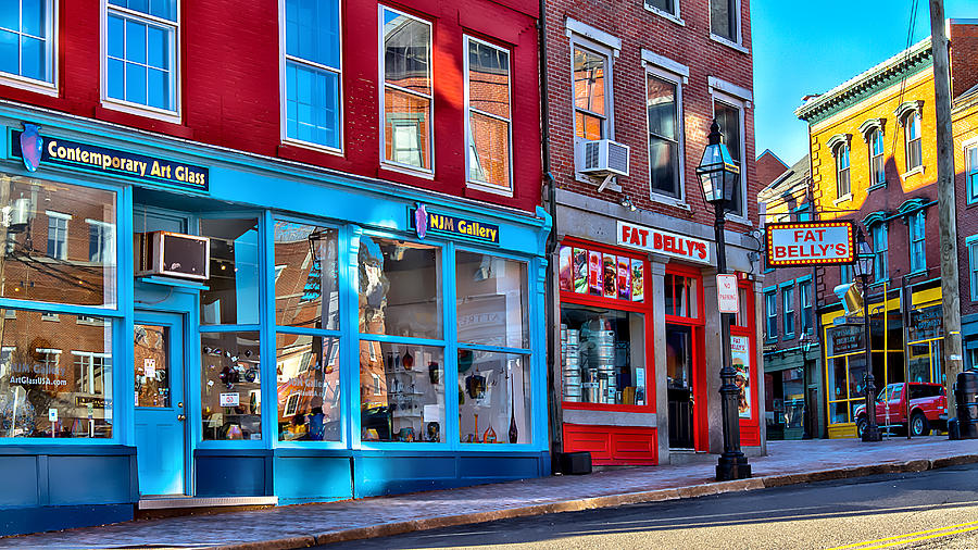 Colorful Shops Photograph by Larry Richardson - Fine Art America