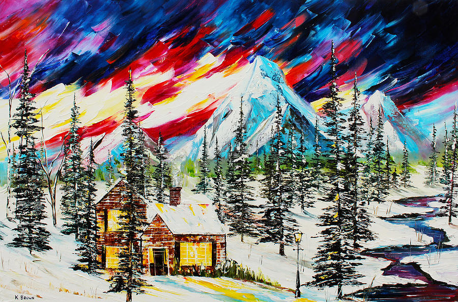 Colorful Sky Painting by Kevin Brown