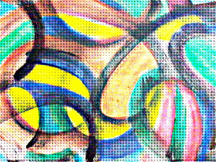 Colorful Mixed Media - Colorful Soul by Lucia Sirna Colorful Mixed Media - Colorful Soul by Lucia Sirna