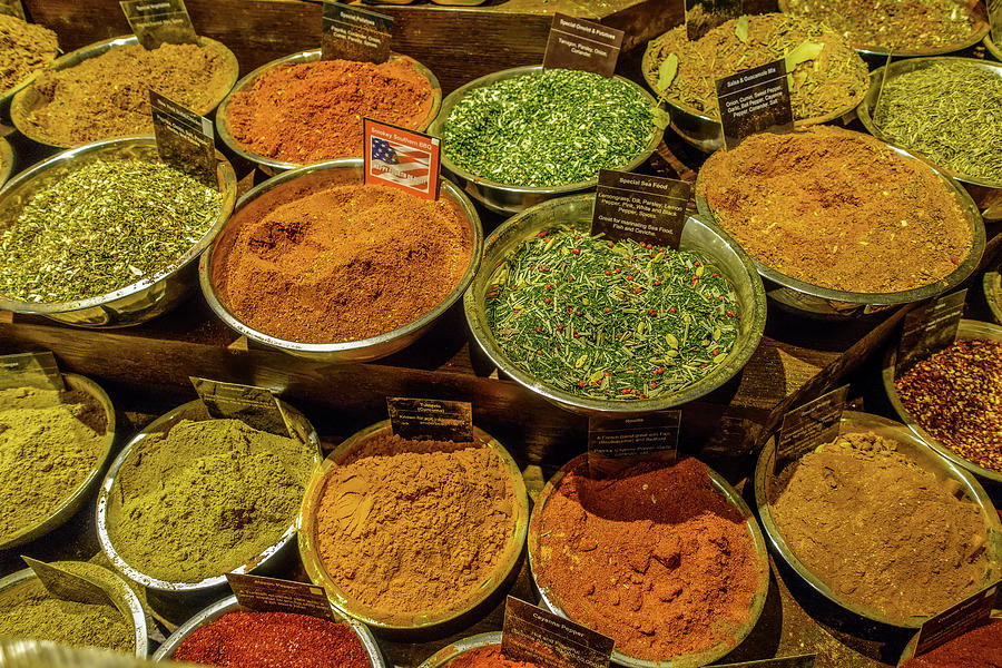 Colorful Spices Photograph by Charles A LaMatto | Pixels