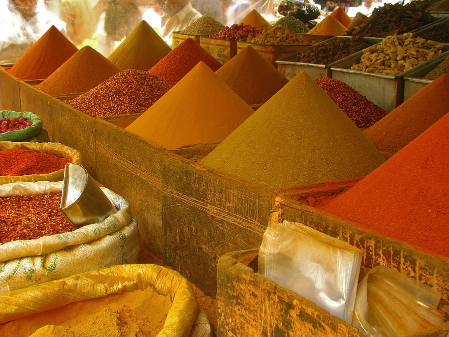 Colorful Spices On Sale Photograph by Bashir Osmans Photography