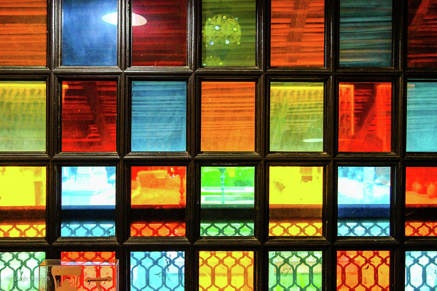 Colorful Stain Glass Window Photograph by Aashish Vaidya | Fine Art America
