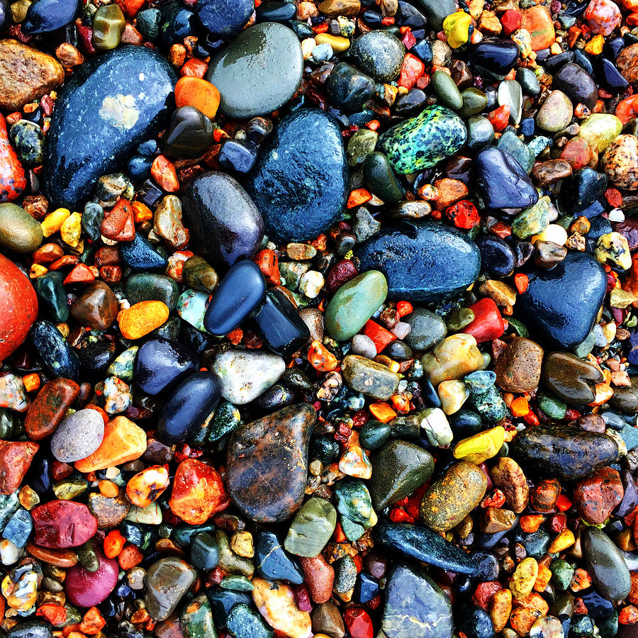 Colorful Stones I Photograph by Cristina Stefan