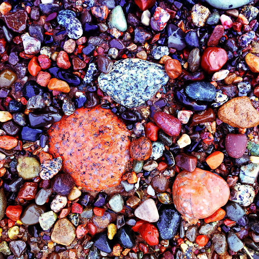 Colorful Stones II Photograph by Cristina Stefan