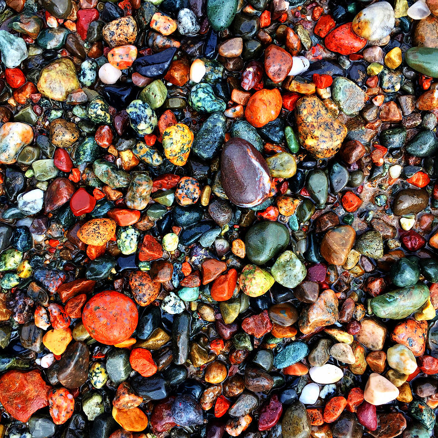 Colorful Stones VI Photograph by Cristina Stefan