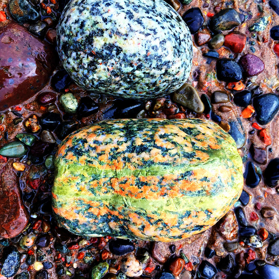 Colorful Stones VII Photograph by Cristina Stefan