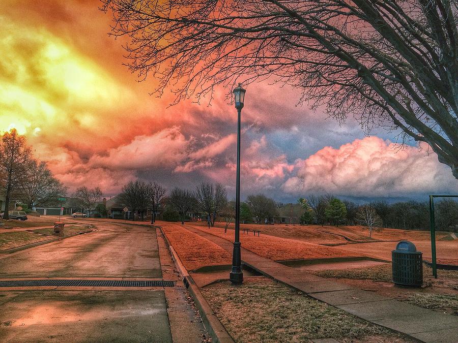 Colorful Storm Clouds  Photograph by Buck Buchanan