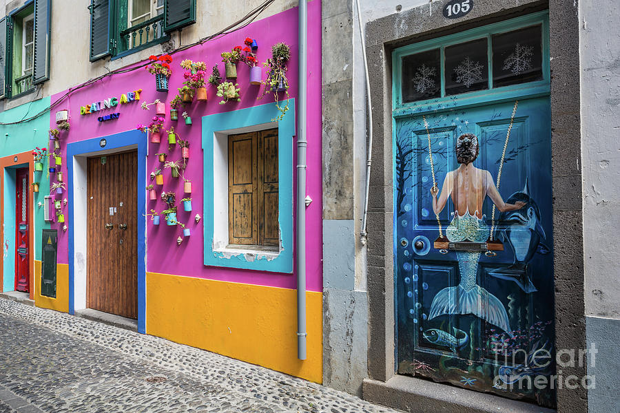 Colorful Street Photograph by Eva Lechner
