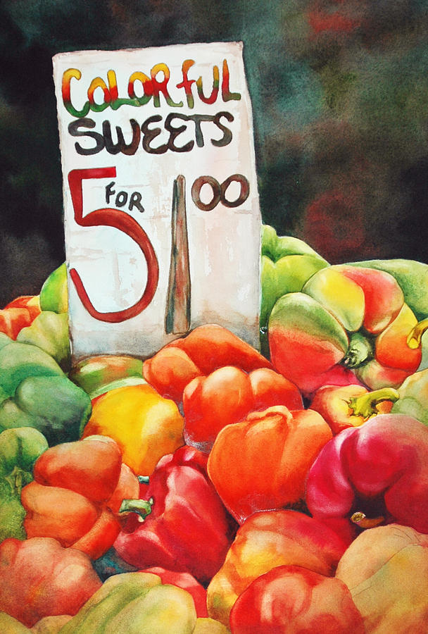 Colorful Sweets Painting by Diane Fujimoto