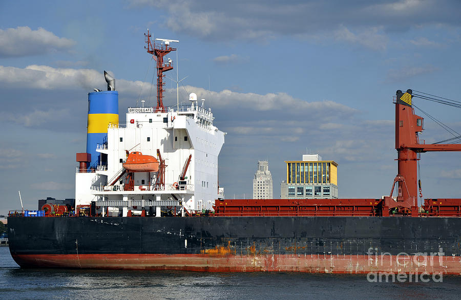 Colorful Tanker Photograph by Andrew Dinh