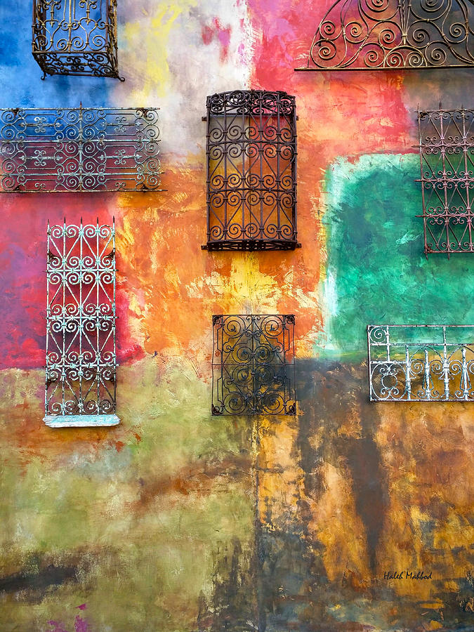 Colorful window art Photograph by Haleh Mahbod