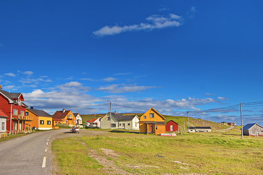 Colorful wooden houses in arctic Norway Photograph by Ulrich Kunst And Bettina Scheidulin