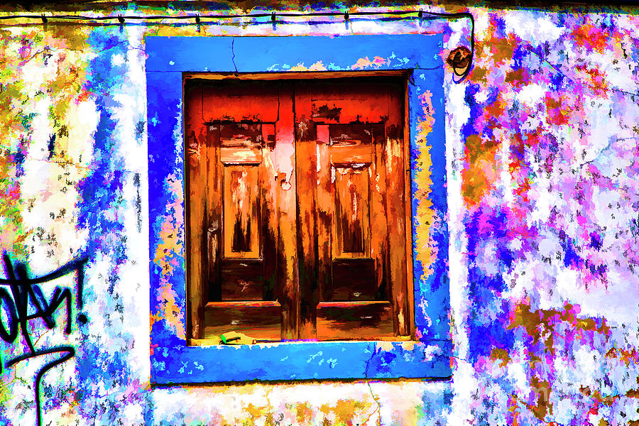 Colorfull Window Photograph by Rick Bragan