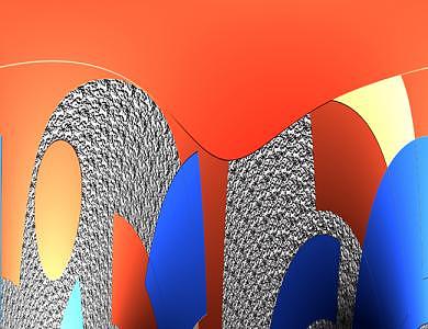 Colors In Orange And Blue Digital Art by Lindy Bradley Colors In Orange And Blue Digital Art by Lindy Bradley