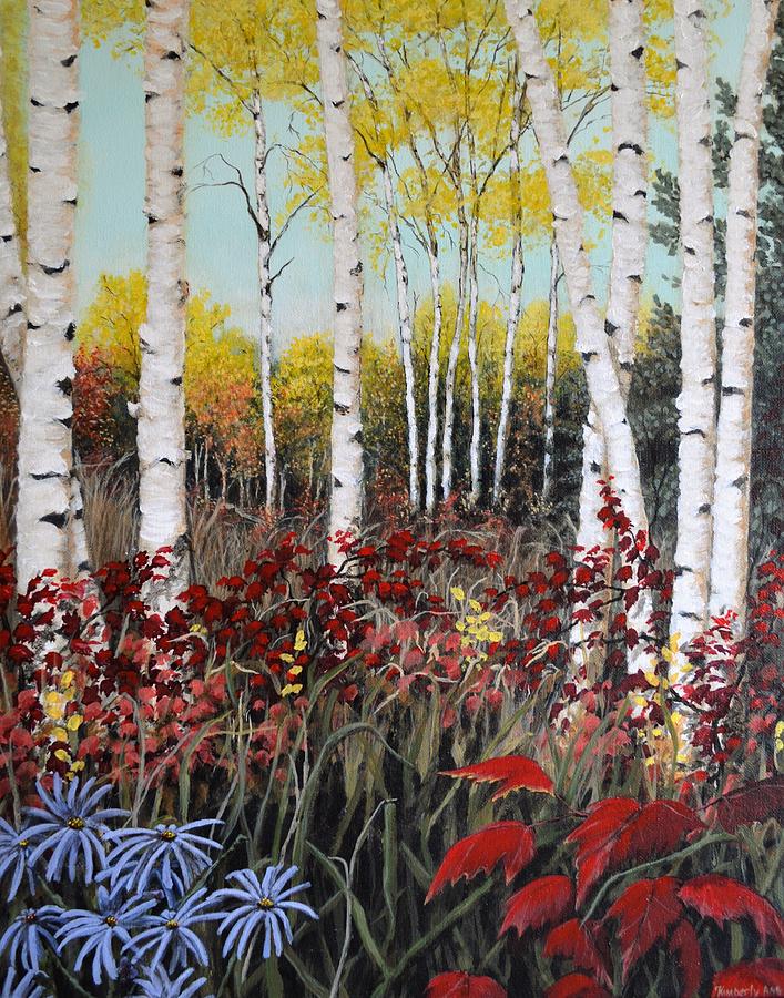 Fall Painting - Colors by Kimberly Benedict