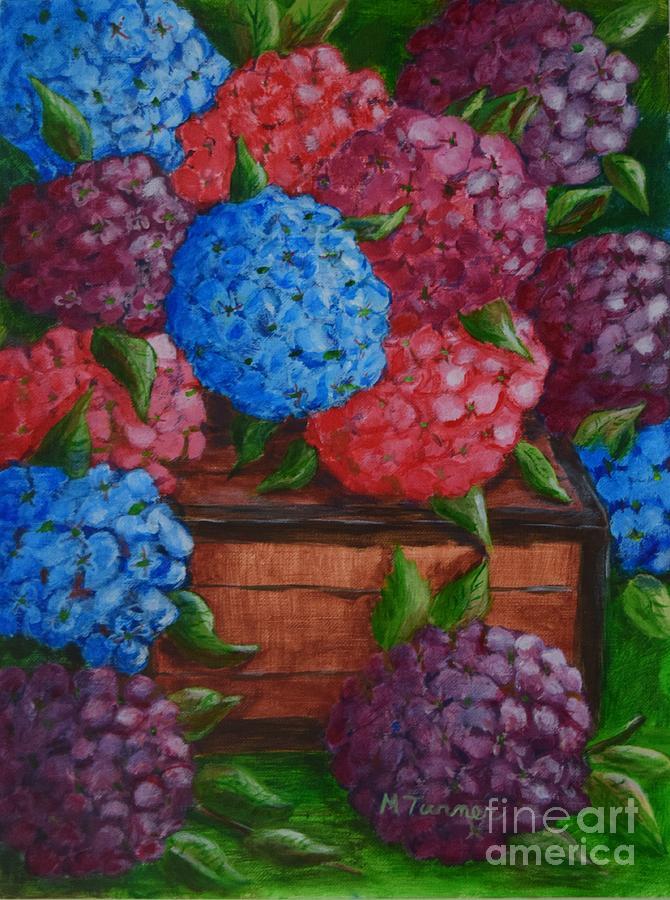 Flower Painting - Colors by Melvin Turner