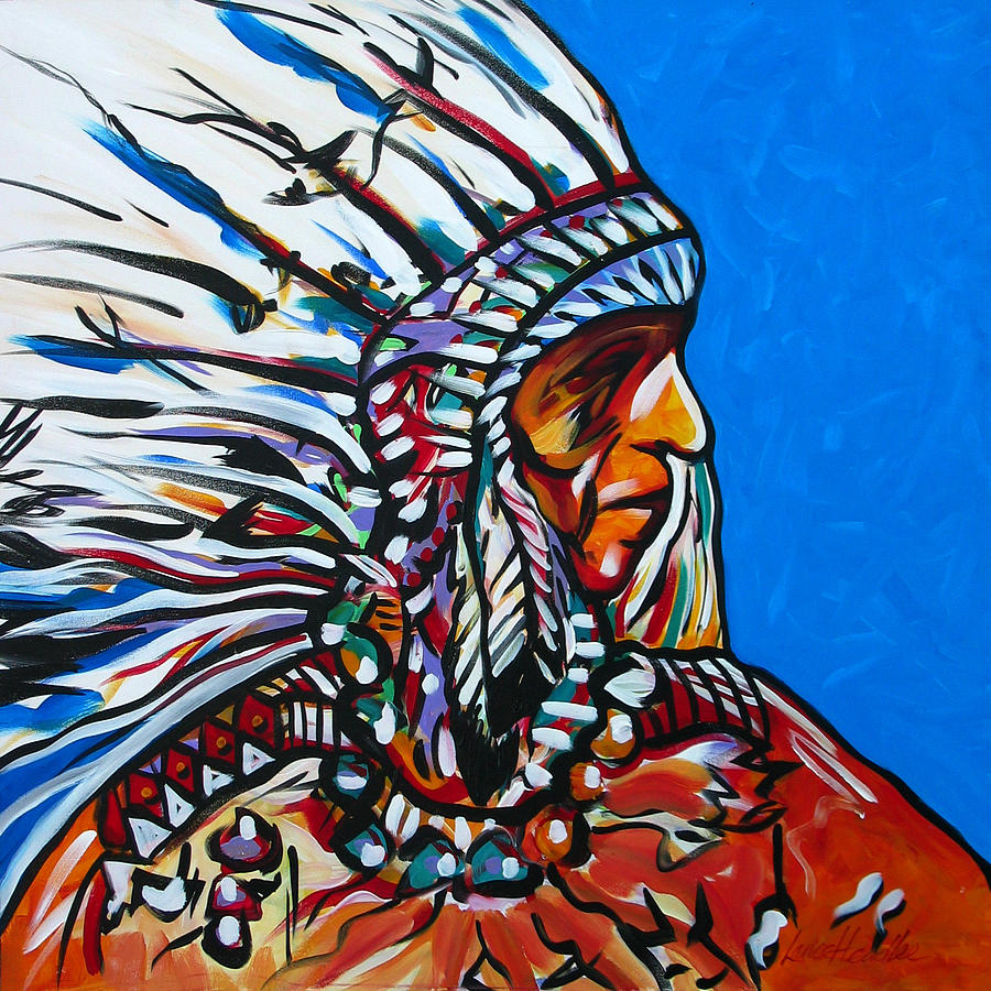 Colors of a Feather Painting by Lance Headlee