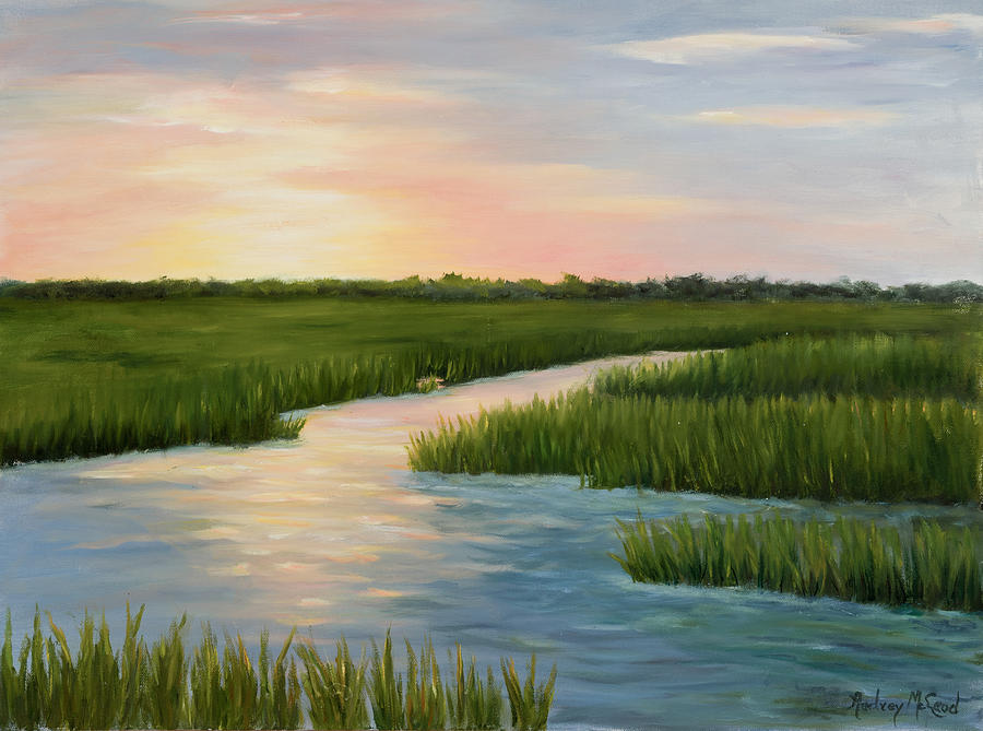 Colors of a  Sunset Painting by Audrey McLeod