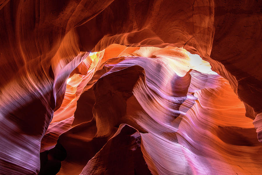 Antelope Canyon Photograph - Colors of Antelope Canyon by Jim Cole