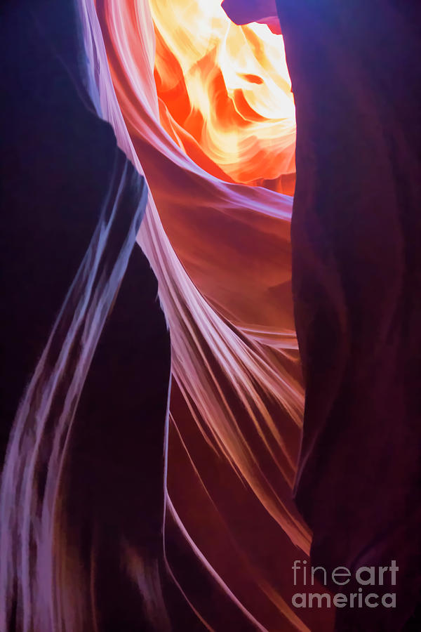 Colors of Antelope Canyon  II Photograph by Chuck Kuhn