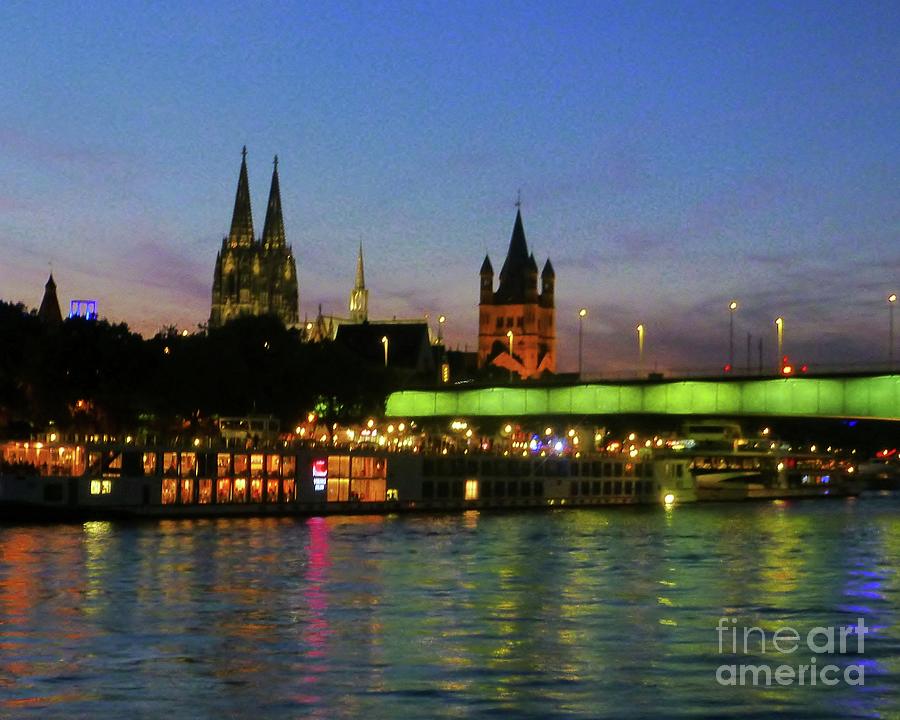 Colors of Cologne Photograph by Barbie Corbett-Newmin
