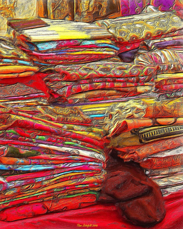 Colors Of Cloth Photograph by Thom Zehrfeld