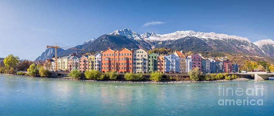 Colors of Innsbruck Photograph by JR Photography