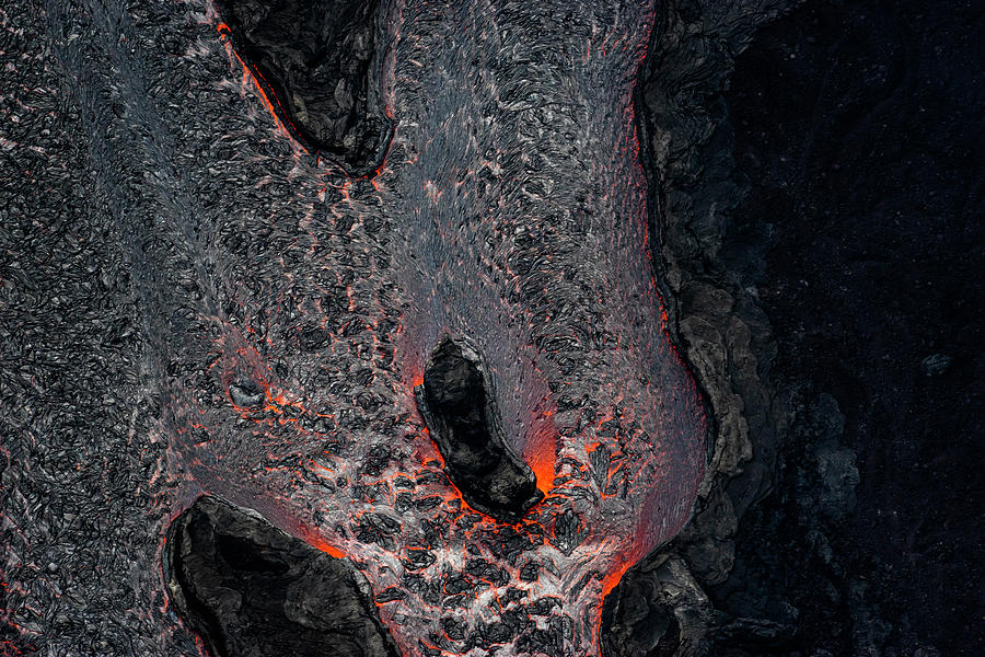Pele Photograph - Colors Of Lava by Christopher Johnson