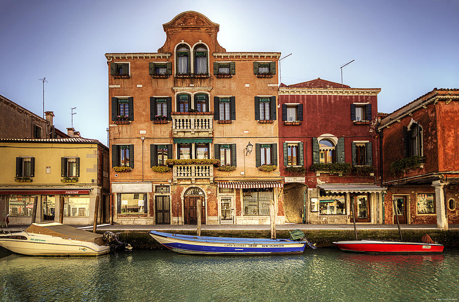 Colors of Murano Photograph by Ryan Wyckoff