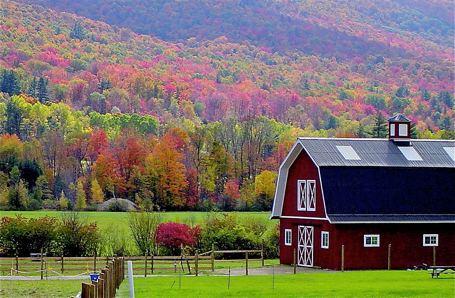 Colors Of New England Photograph by Rick Monyahan - Fine Art America