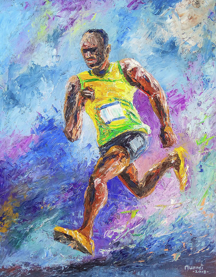 Colors of Speed Painting by Anthony Mwangi