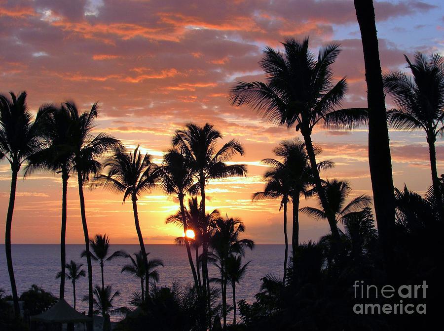 Maui Sunset II Photograph by Hao Aiken