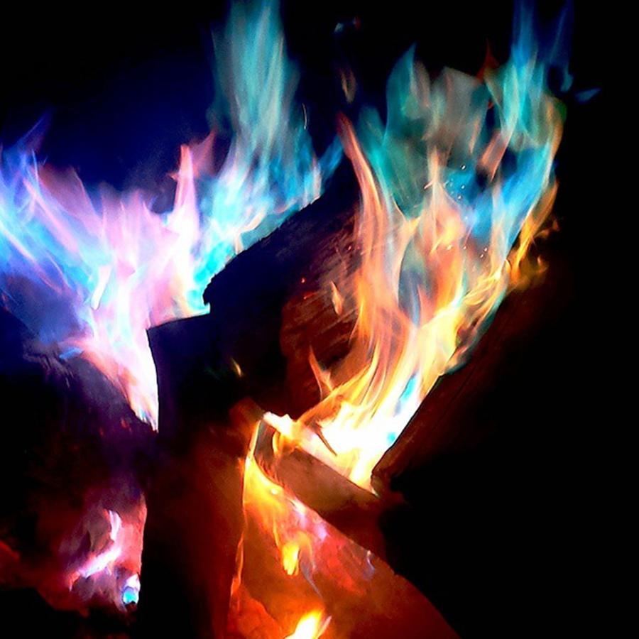 Colors Of The Bonfire Tonight Photograph by Lars Lentz