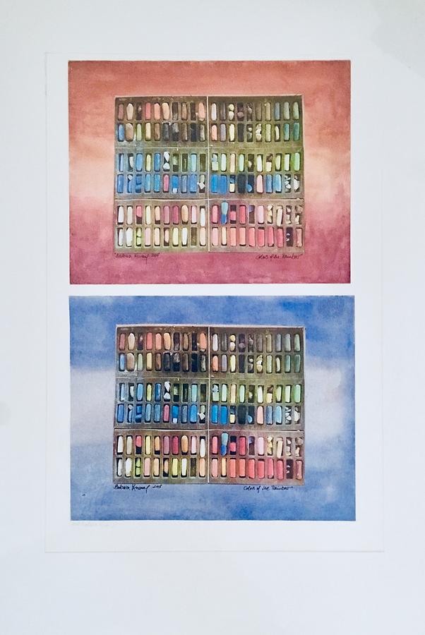 Colors of the Rainbow Mixed Media by Barbara Anna Knauf