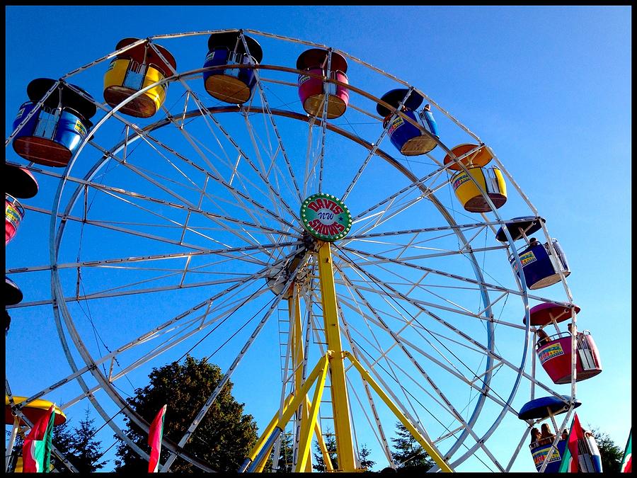 Colors of the Wheel Photograph by Bridget Nelson - Fine Art America