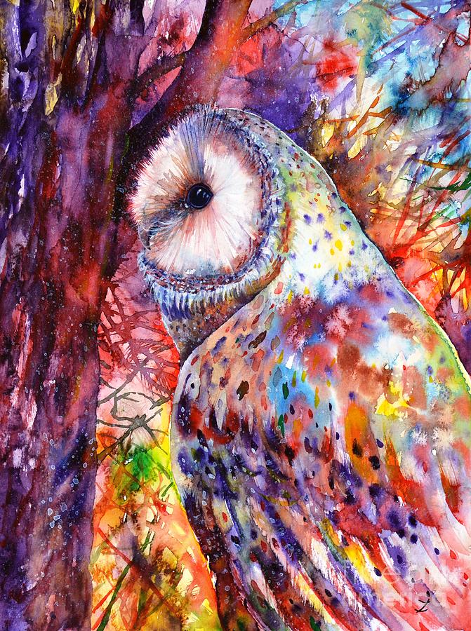 Colors of the Wild Painting by Zaira Dzhaubaeva