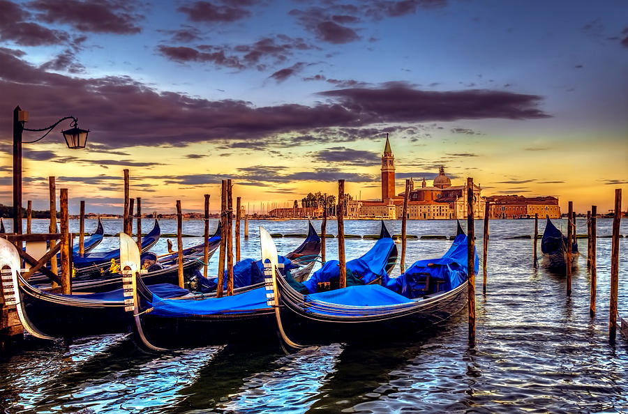 Colors of Venice Photograph by Maria Coulson