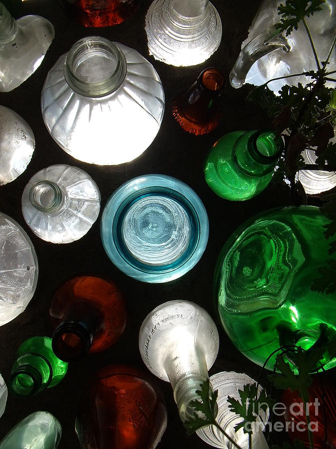 Bottle Photograph - Colorwheels by The Stone Age