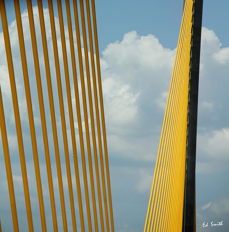 Bridge Photograph - Colossal Columns by Edward Smith