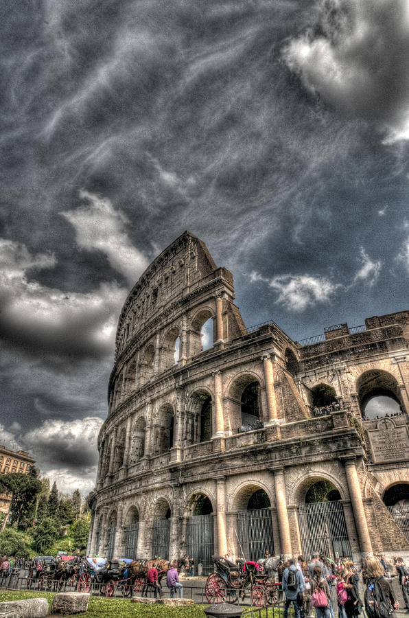 Italy Photograph - Colosseum 2 by Miguel Pardo