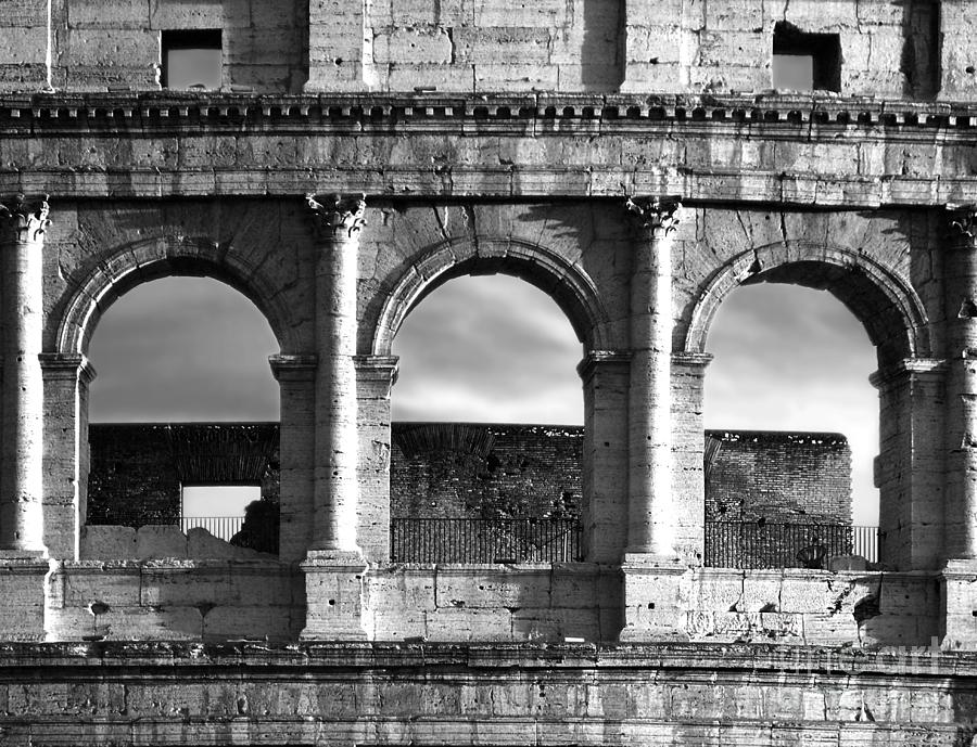 Colosseum Arched Windows Photograph by Stefano Senise