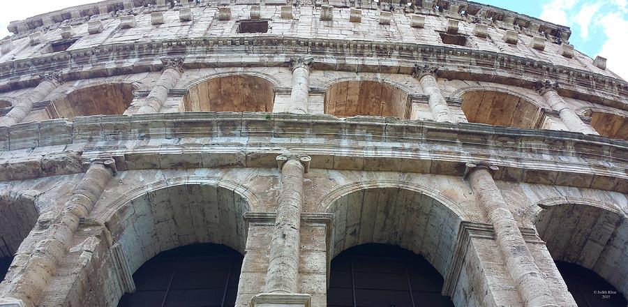 Colosseum Arches Photograph by Judith Rhue
