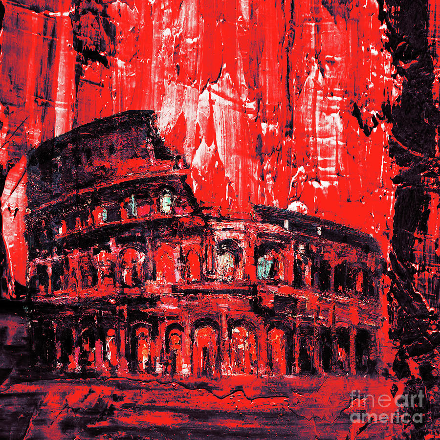 Colosseum Art  Painting by Gull G