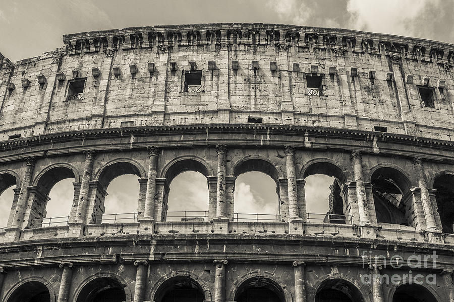 Landmark Photograph - Colosseum by Diane Diederich