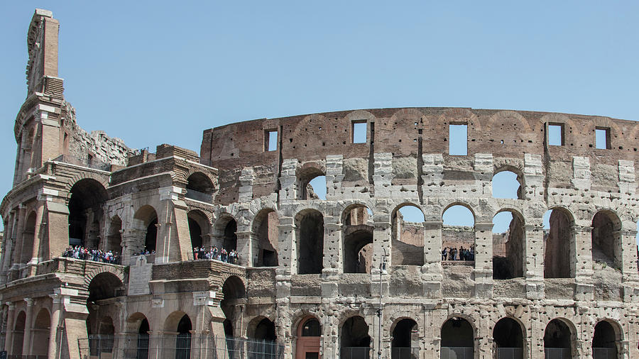 Colosseum in Rome Day  Photograph by John McGraw